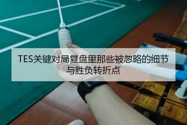 TES关键对局复盘里那些被忽略的细节与胜负转折点